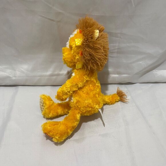 Make Believe Ideas Plush Lion Sensory Snuggables Rattle Stuffed Animal 12” - Picture 3 of 8
